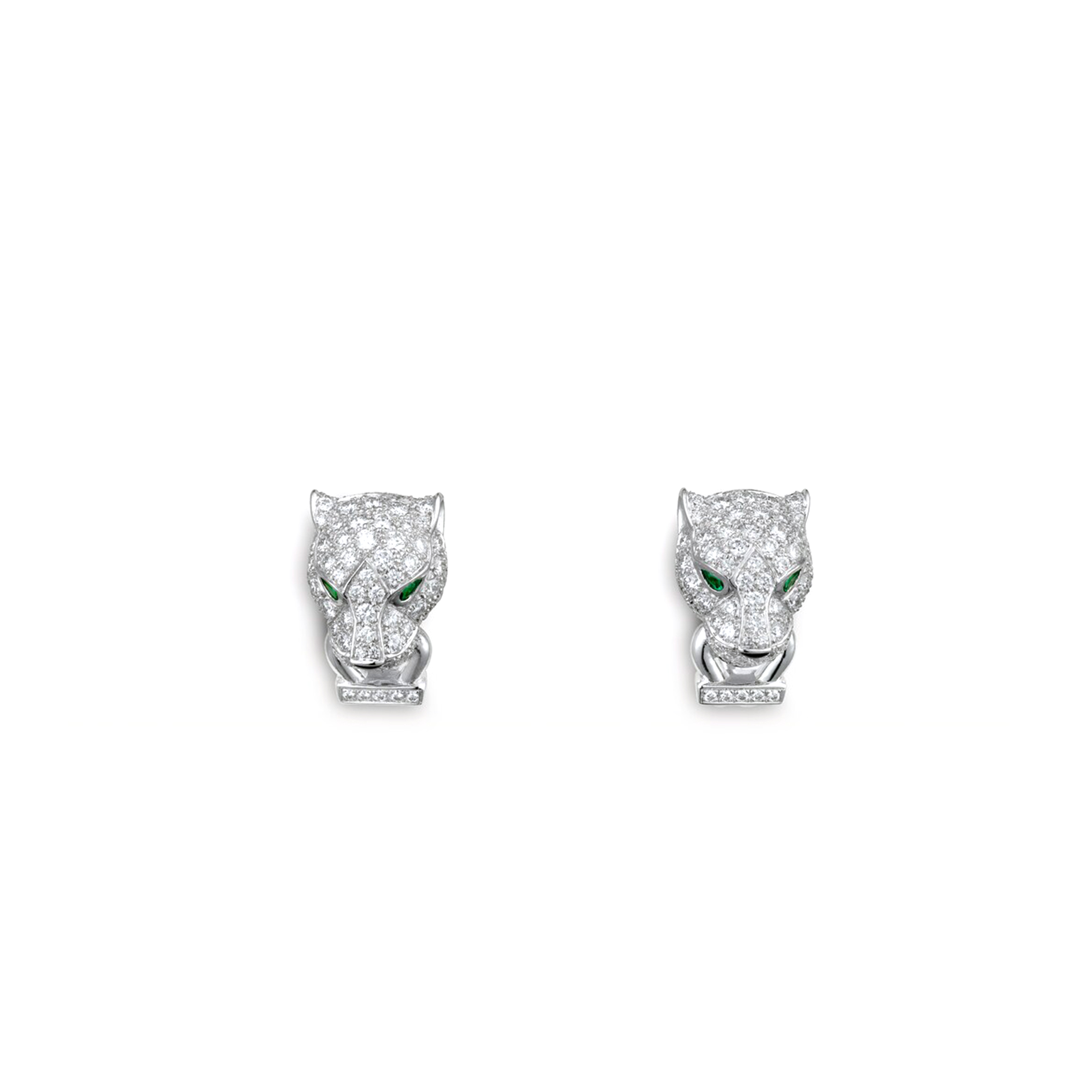 Ca*t*er panthÈre white gold de Ca*t*er earrings n8503200